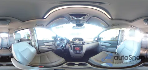 2014 Honda Odyssey Exl from USA, damaged, VIN 5FNRL5H61EB055778